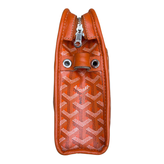 GOYARD JOUVENCE TOILETRY BAG PM ORANGE