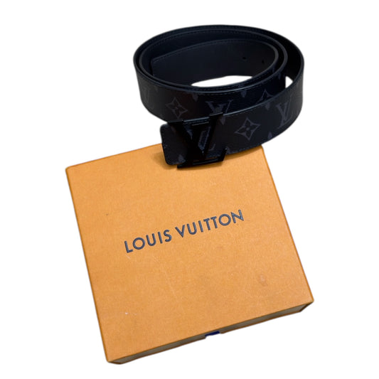 LV 40MM MATTE BLACK BELT