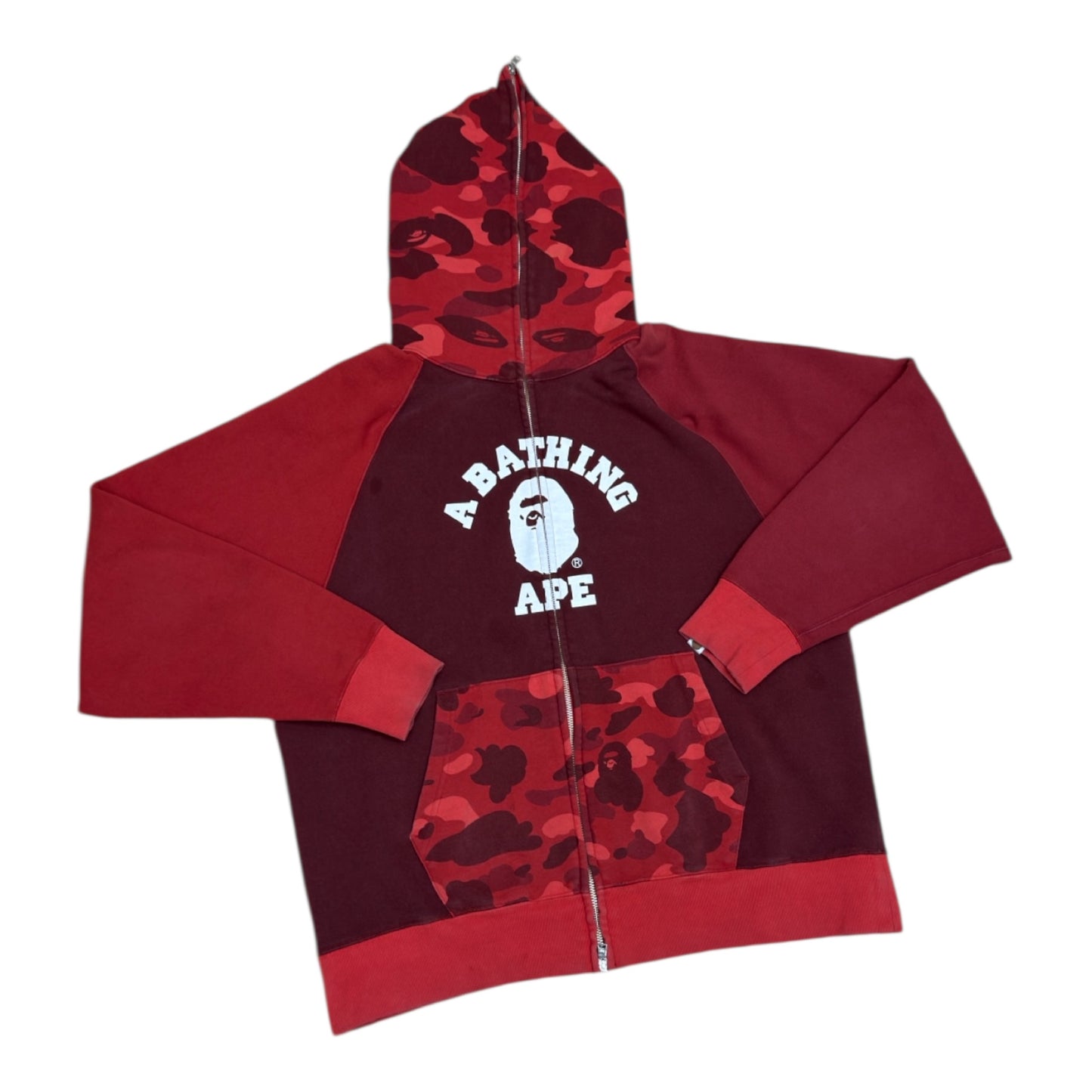 BAPE ZIP UP RED