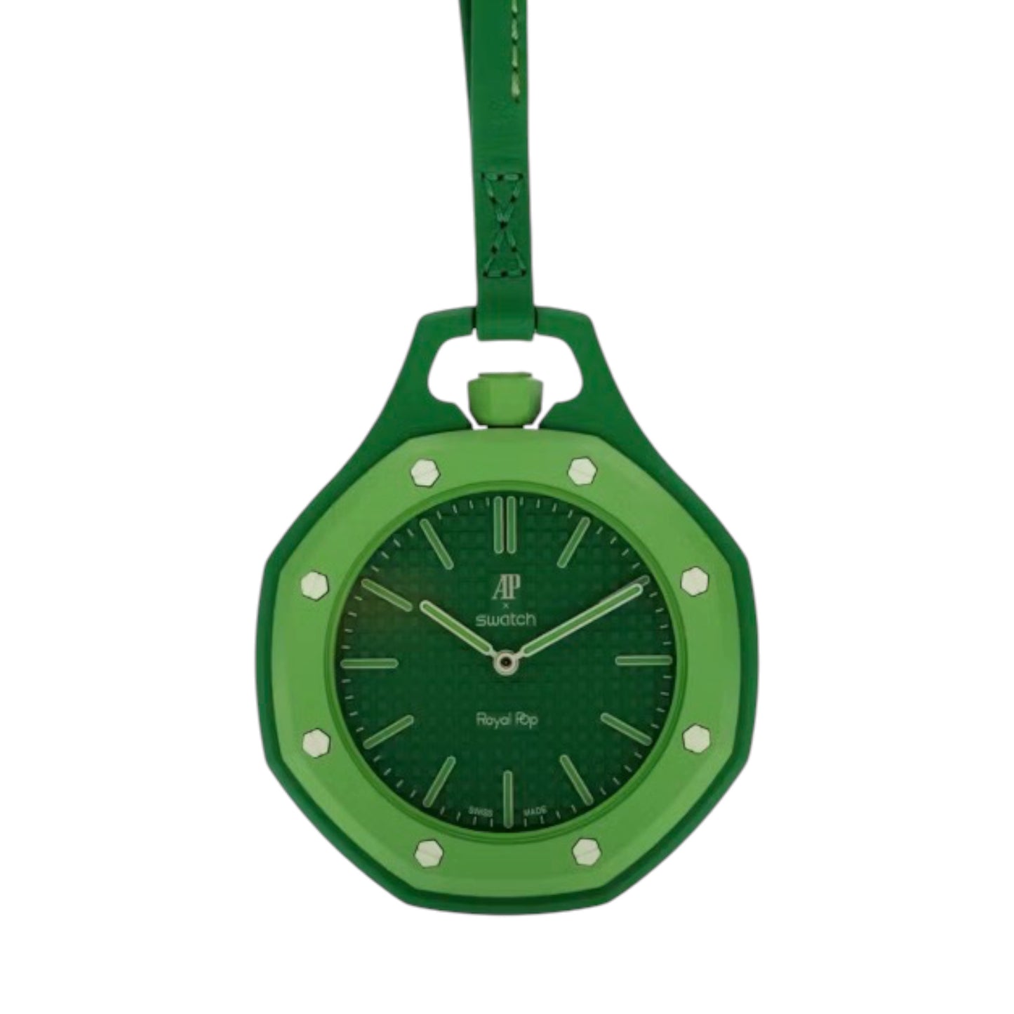 SWATCH X AP BIOCERAMIC
ROYAL POP GREEN EIGHT