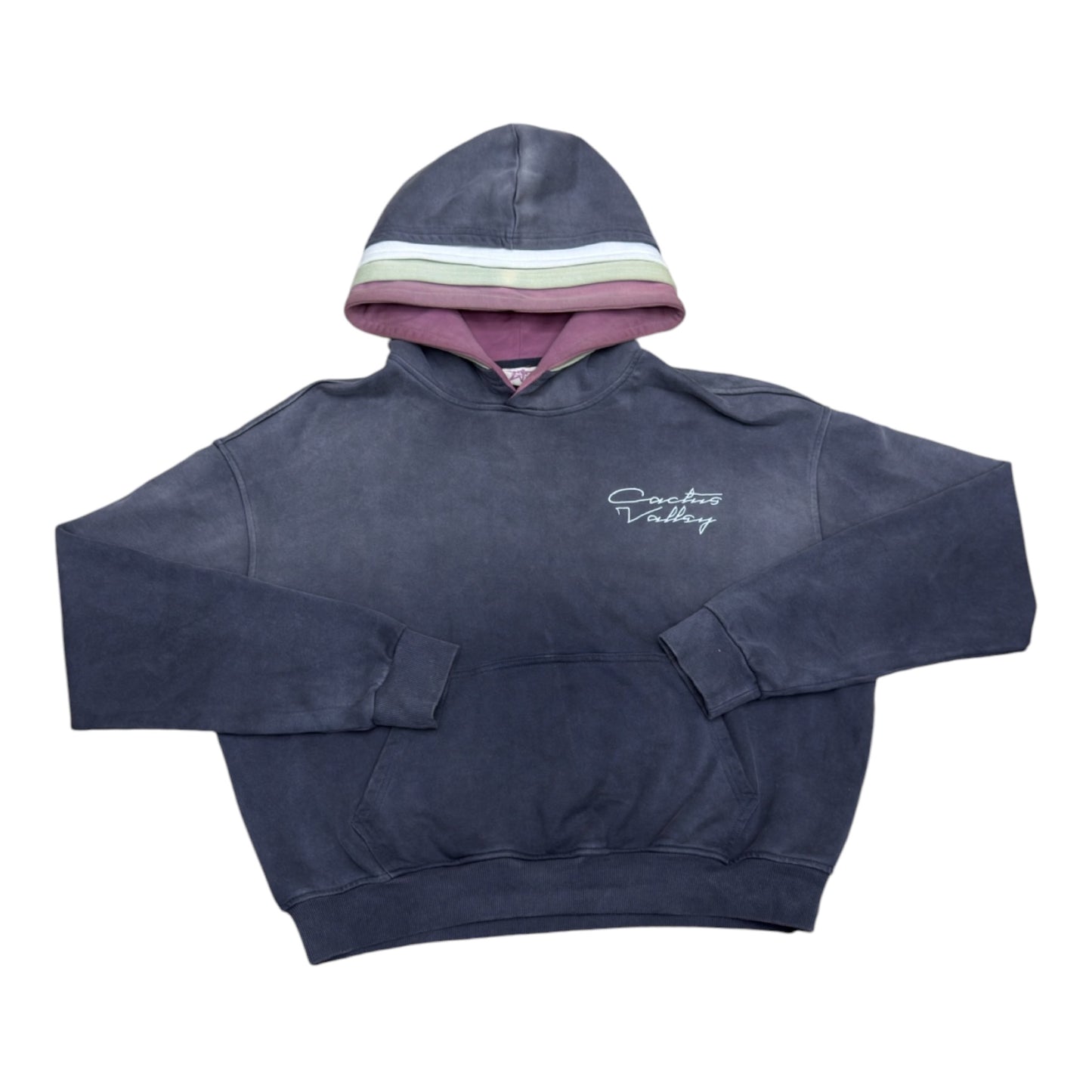 CACTUS VALLEY QUAD HOODIE VINTAGE BLACK