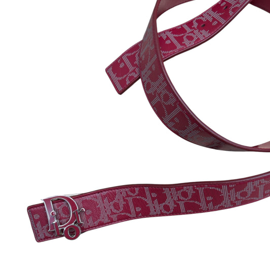 DIOR OBLIQUE REVERSIBLE BELT