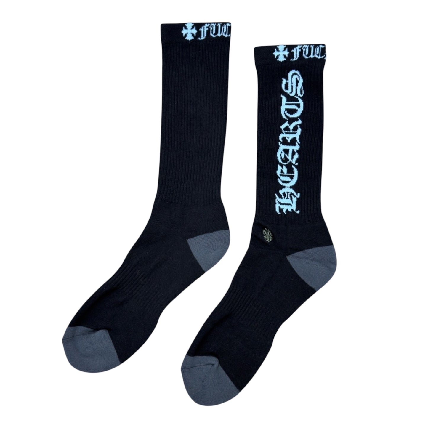 CHROME HEARTS CH SOCKS BLUE
