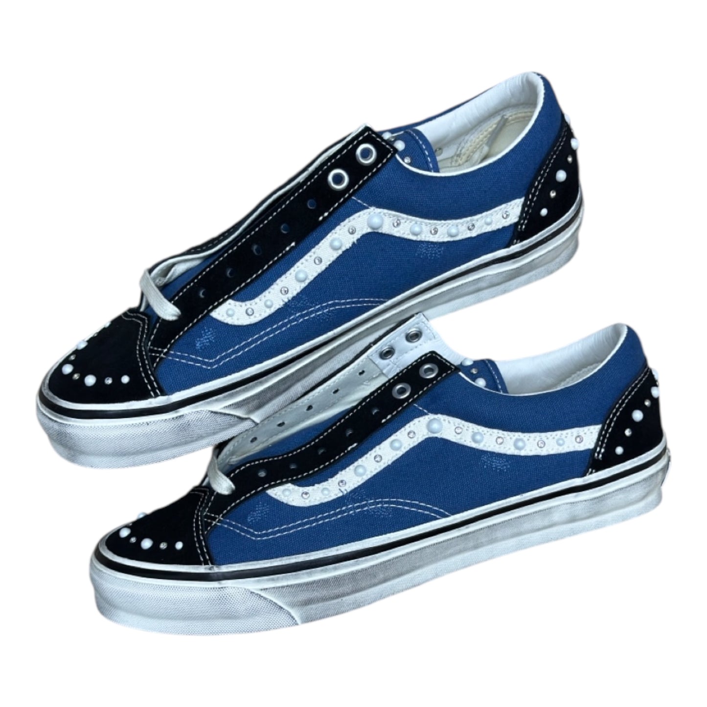 VANS PEARLIZED NAVY BLACK