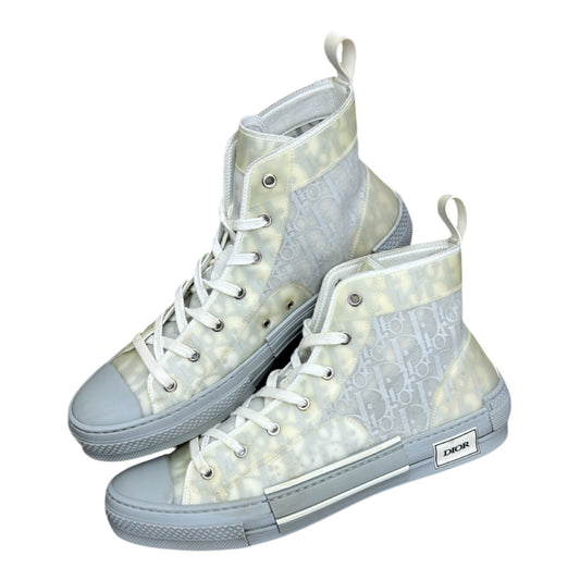 DIOR B23 HIGH GREY OBLIQUE