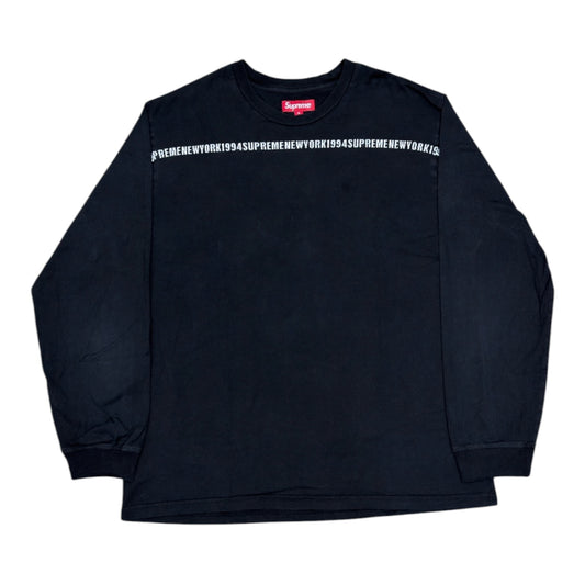 SUPREME INTARSIA STRIPE LONGSLEEVE