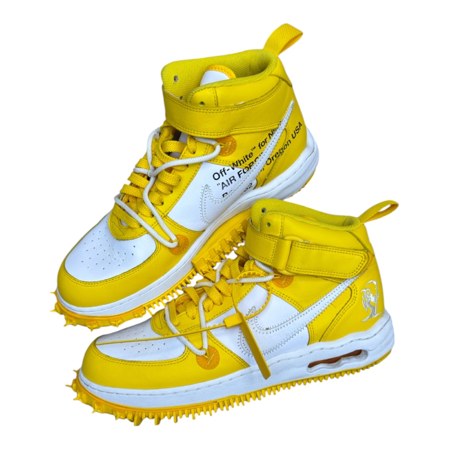 AIRFORCE MID OFF-WHITE VARSITY MAIZE