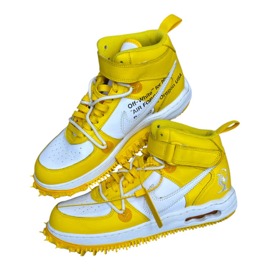 AIRFORCE MID OFF-WHITE VARSITY MAIZE