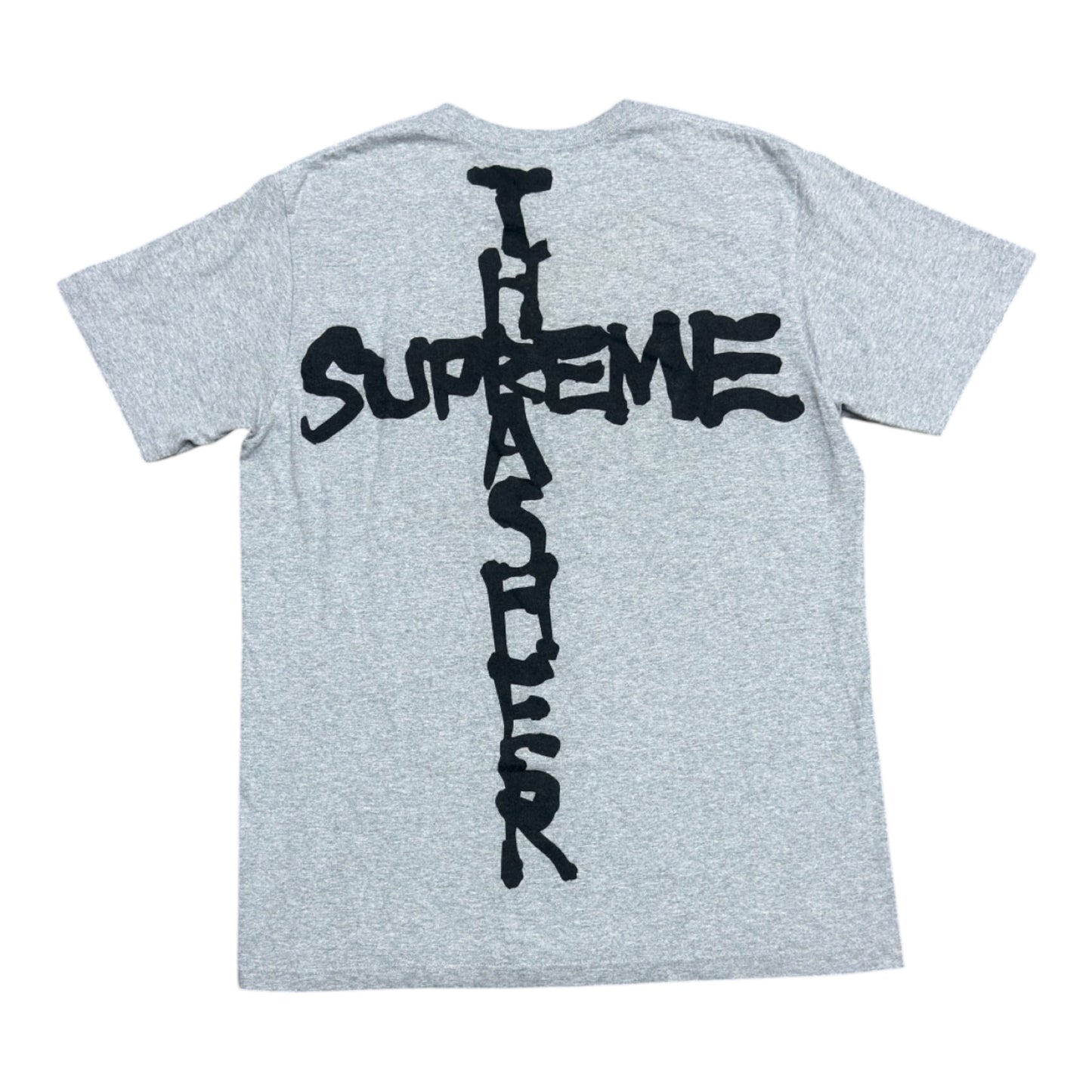 SUPREME THRASHER CROSS TEE GREY