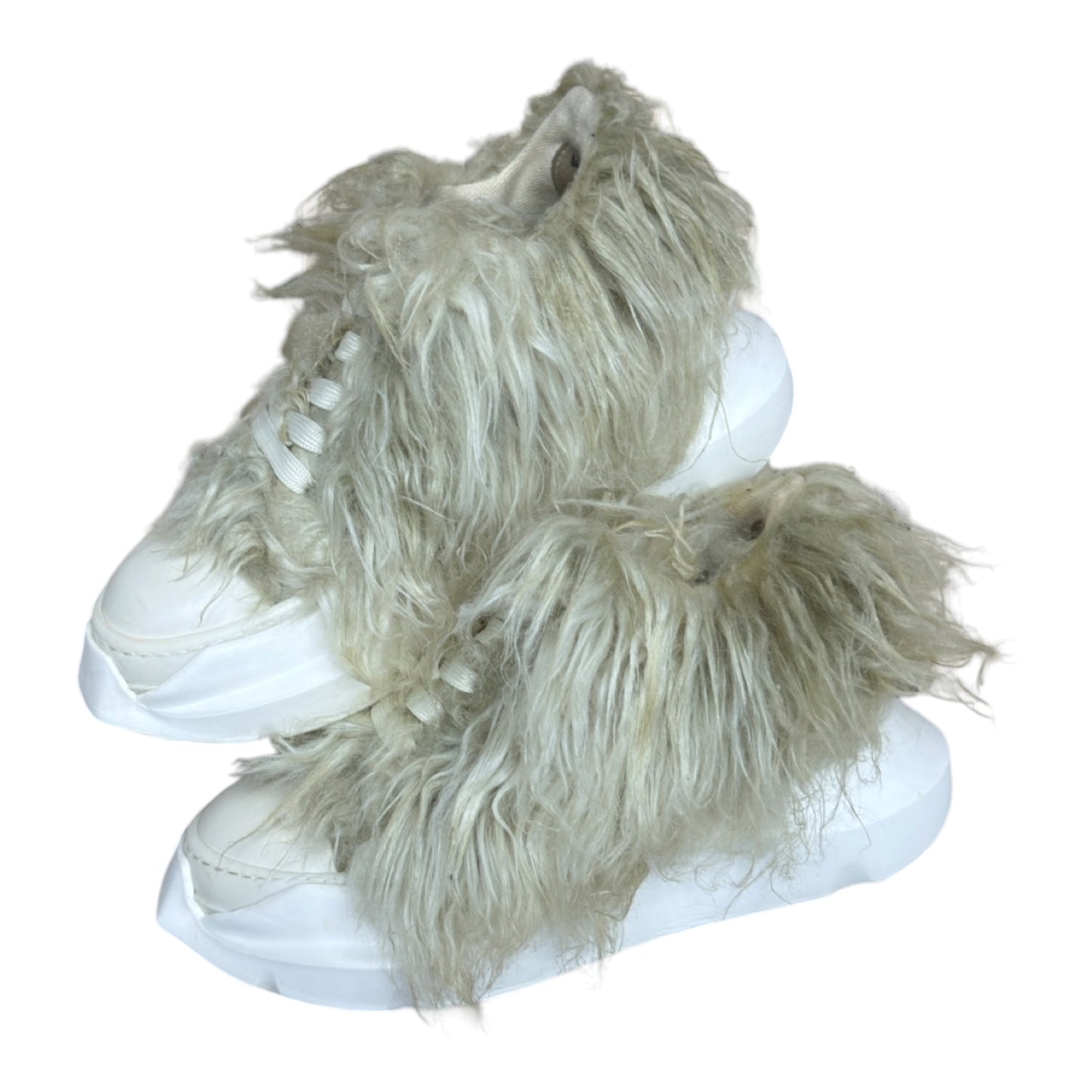 RICK OWENS DRKSHDW STROBE ABSTRACT LOW WHITE