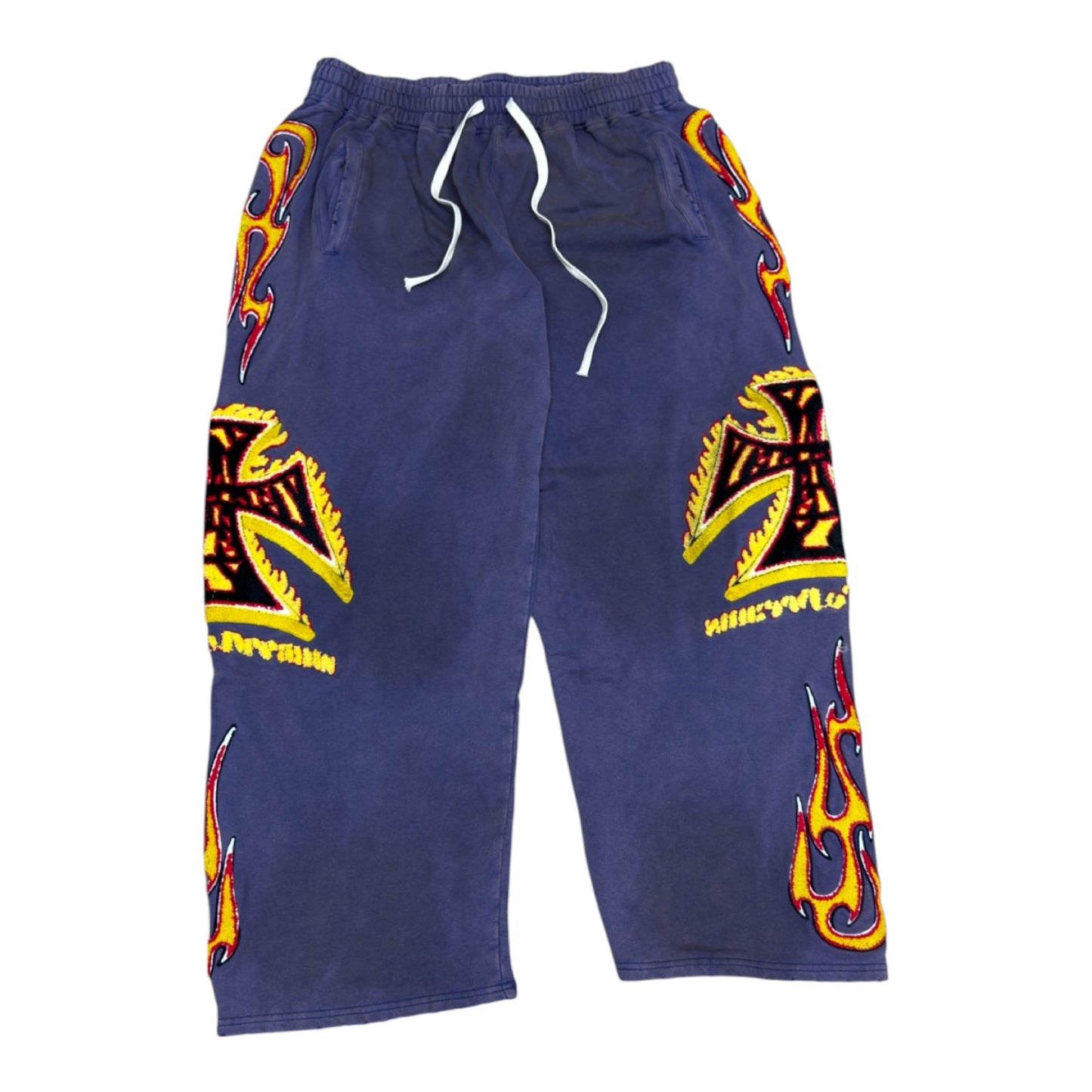 VALE LA FLARE PURPLE SWEATPANT