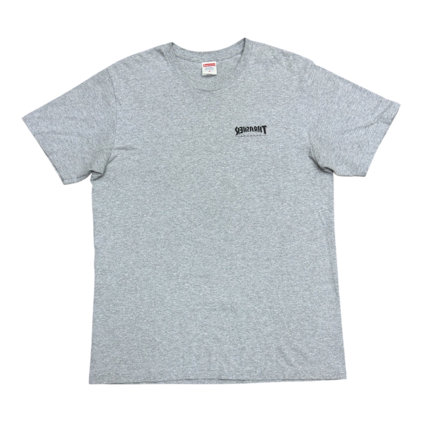SUPREME THRASHER CROSS TEE GREY