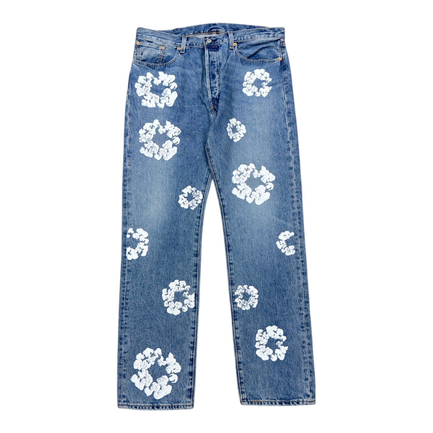 DENIM TEARS X LEVIS COTTON WREATH LIGHT WASH