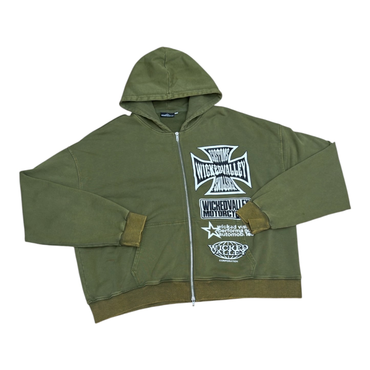 WICKED VALLEY MILITA ZIP UP