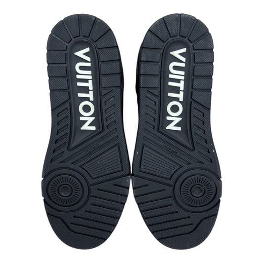 LV TRAINER BLACK EMBOSSED MONOGRAM