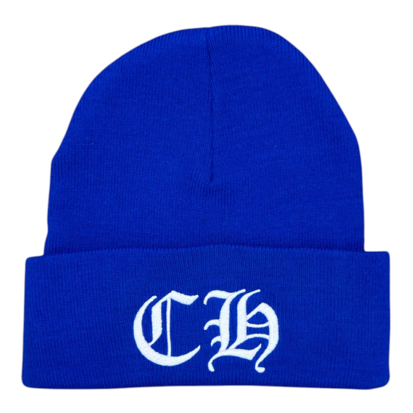 CHROME HEARTS WATCH BEANIE BLUE