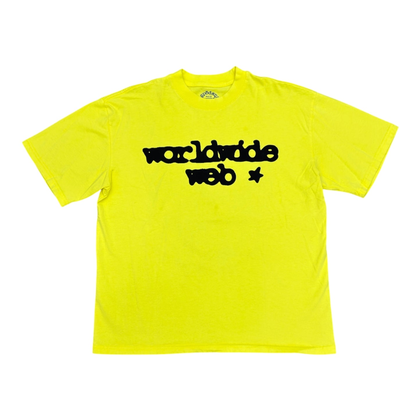 SP5DER WEB TEE YELLOW