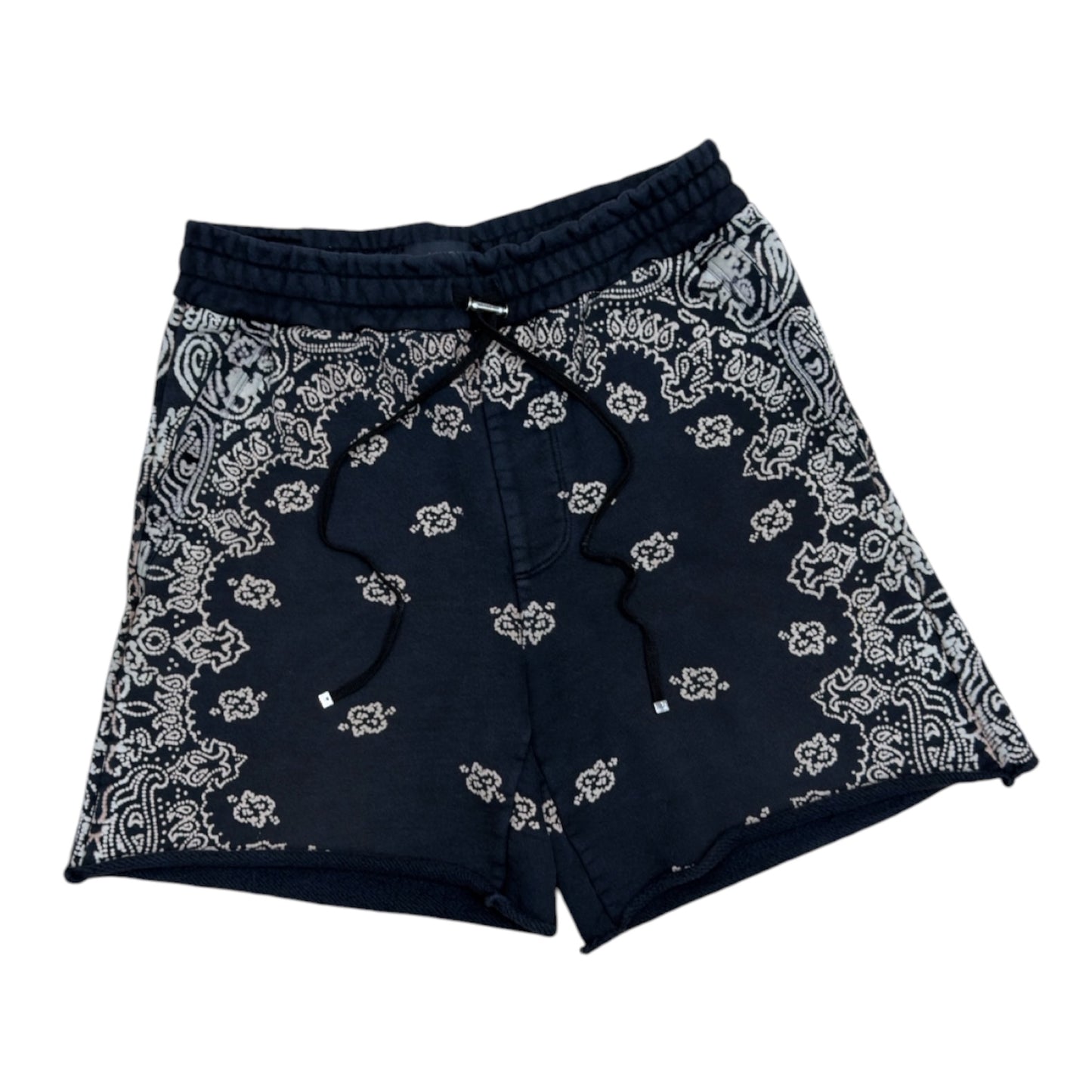 AMIRI BANDANA BLEACH SHORTS