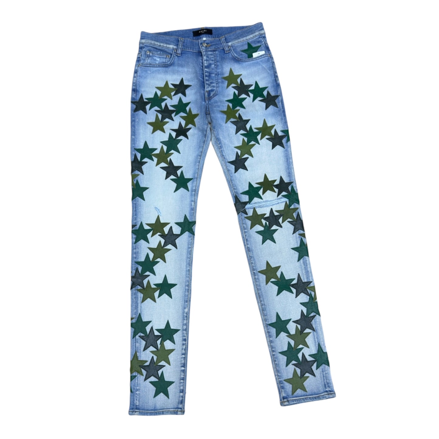 AMIRI CHEMIST STAR PATCH JEAN