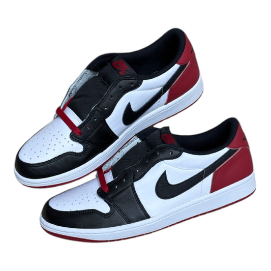 JORDAN 1 LOW BRED TOE