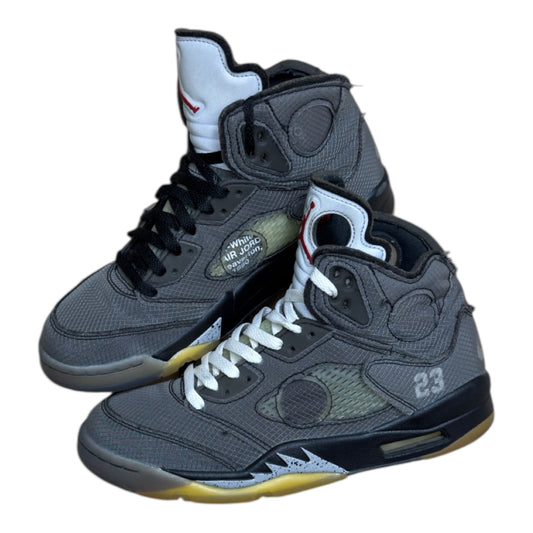 JORDAN 5 OFF WHITE MUSLIN