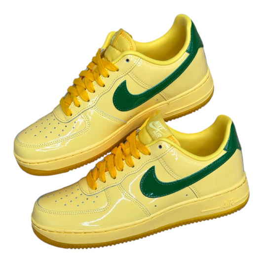 AIRFORCE PATENT LEATHER TOPAZ GOLD
