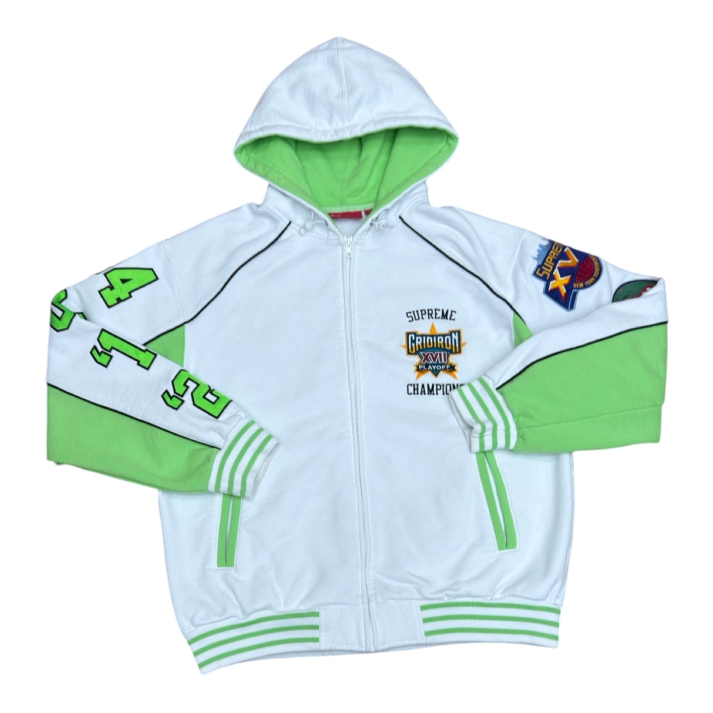 SUPREME PLAYOFFS ZIP UP