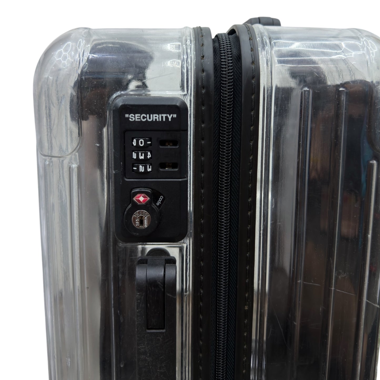 OFF-WHITE RIMOWA SEE THROUGH 36L CASE