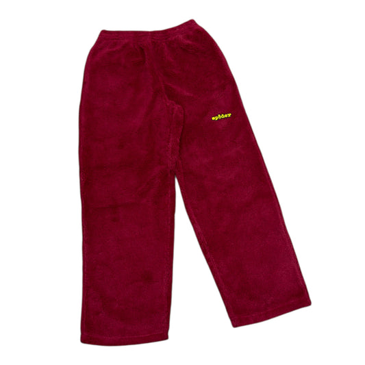 SP5DER TEDDY FLEECE PANT