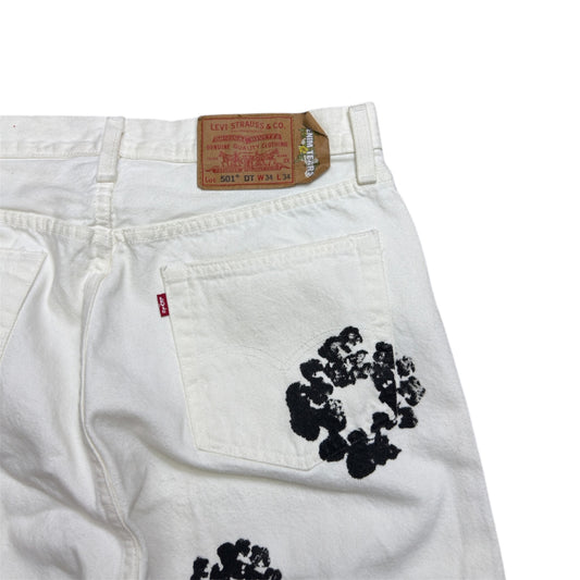 DENIM TEARS X LEVIS WHITE