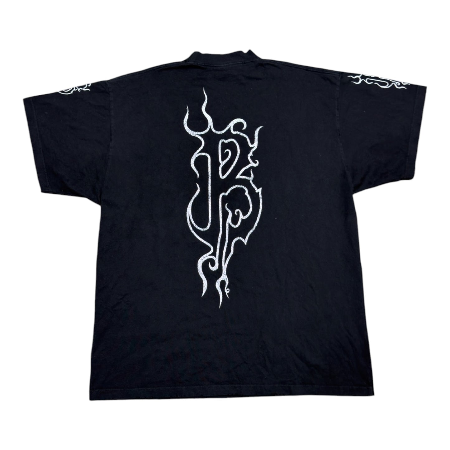 BALENCIAGA DARK WAVE TEE BLACK