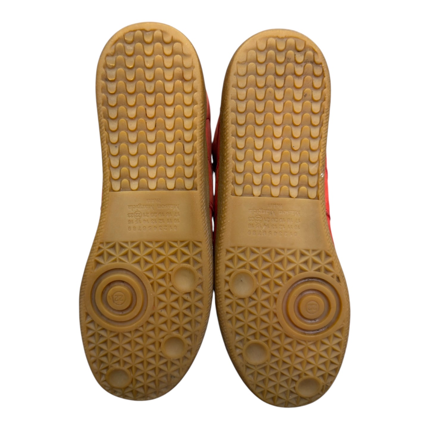 MAISON MARGIELLA REPLICA MID PAINT SPLATTER RED GUM