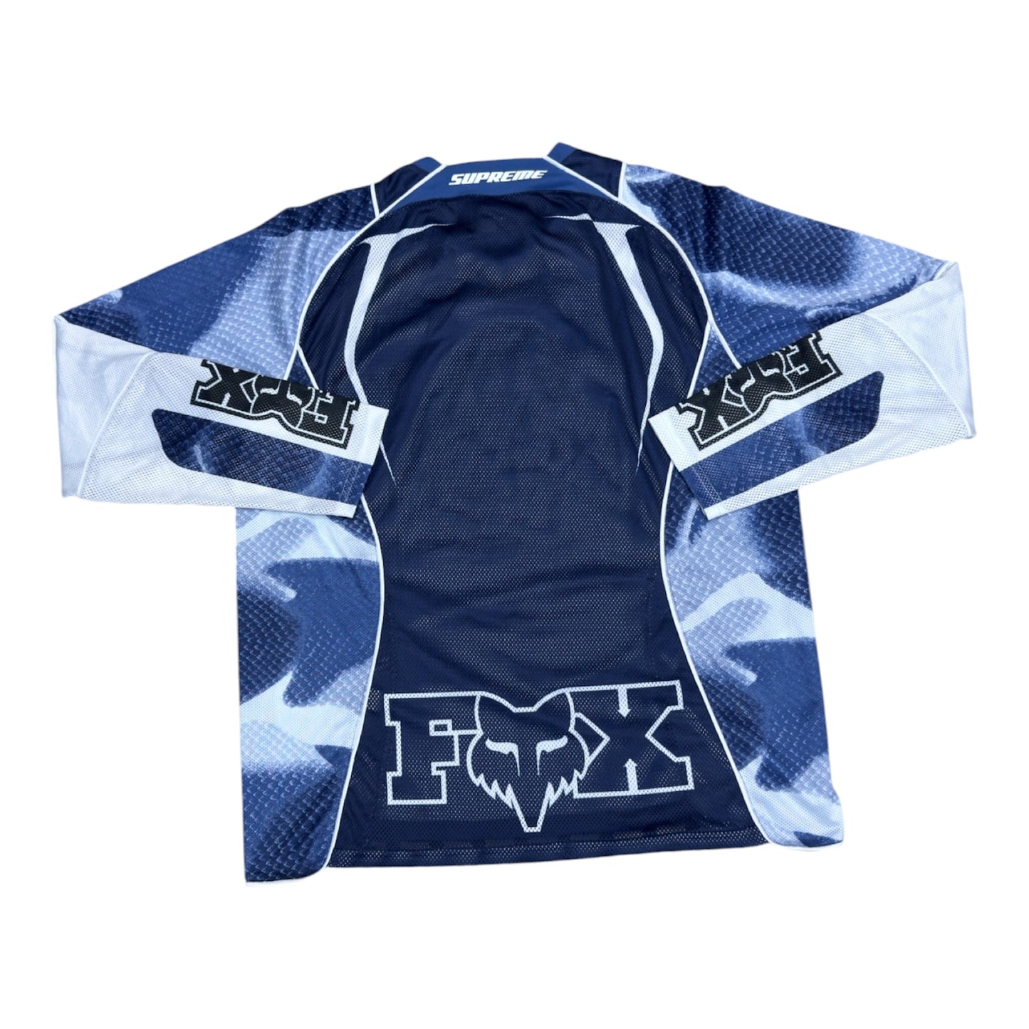 SUPREME FOX RACING JERSEY BLUE
