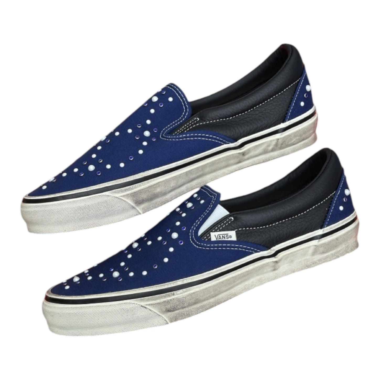 VANS PEARLIZED SLIP ON INDIGO