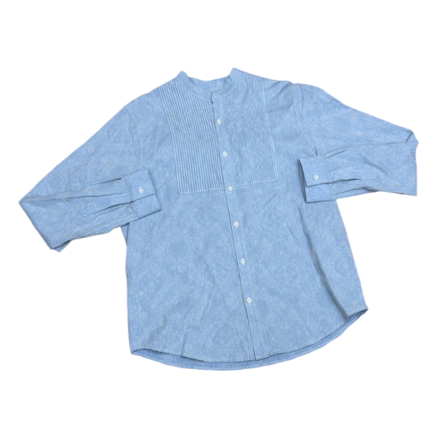 AMIRI CHAMBRAY TUXEDO SHIRT
