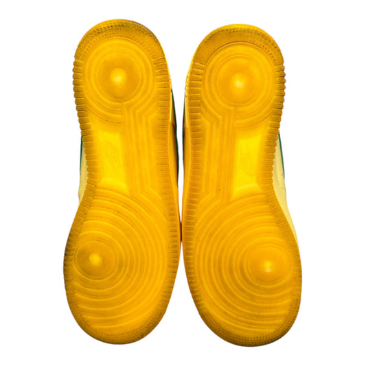 AIRFORCE PATENT LEATHER TOPAZ GOLD PINE GREEN
