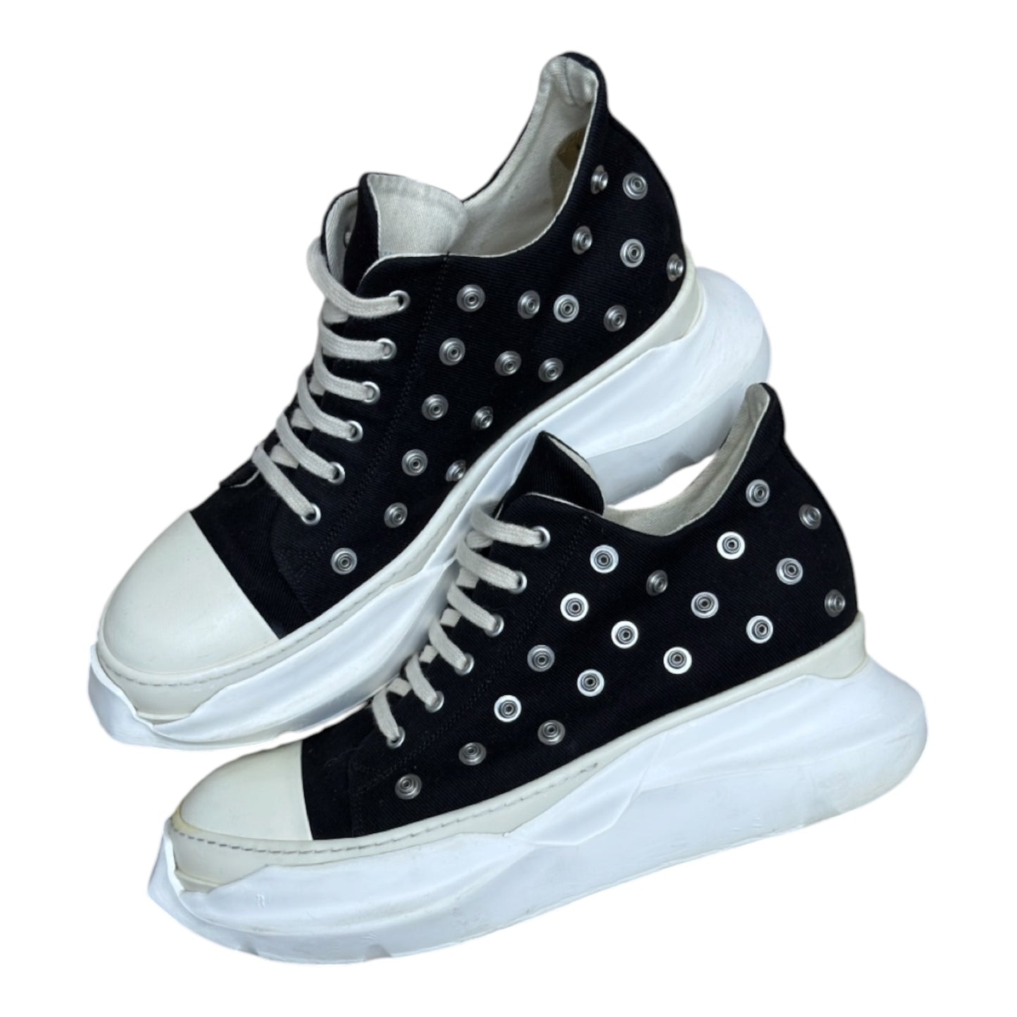 RICK OWENS DRKSHDW ABSTRACT LOW SNEAK STUDDED