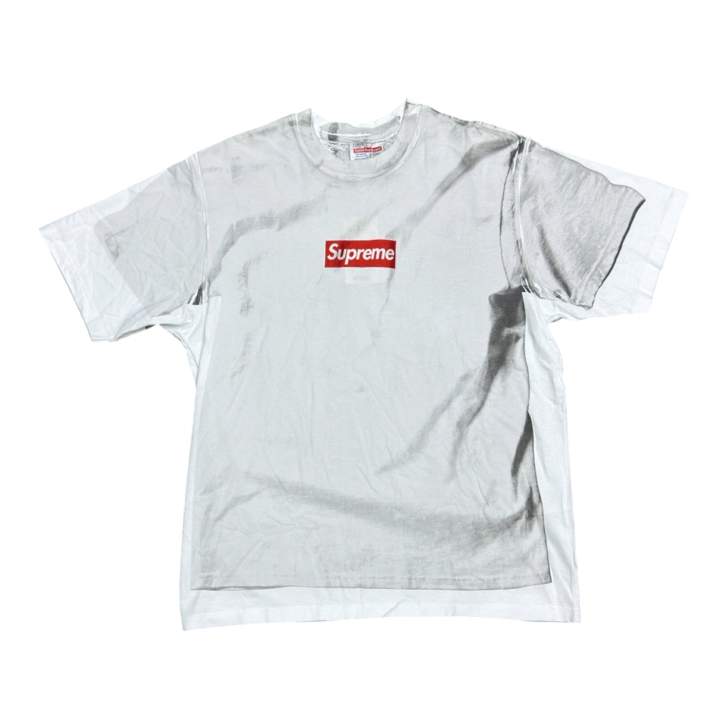 SUPREME MM6 MAISON MARGIELA BOX LOGO TEE WHITE