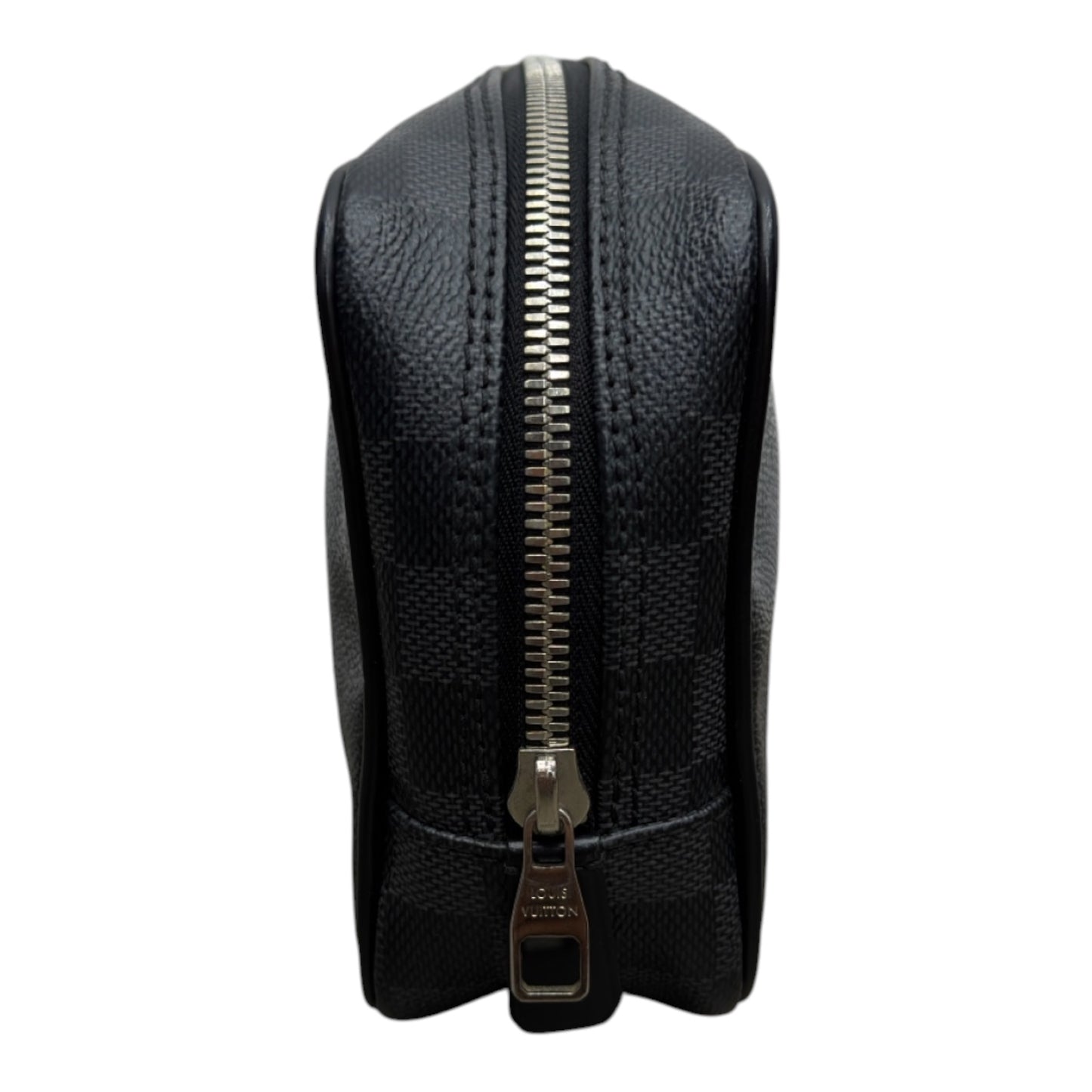 LV TOILET POUCH DAMIER GRAPHITE PM