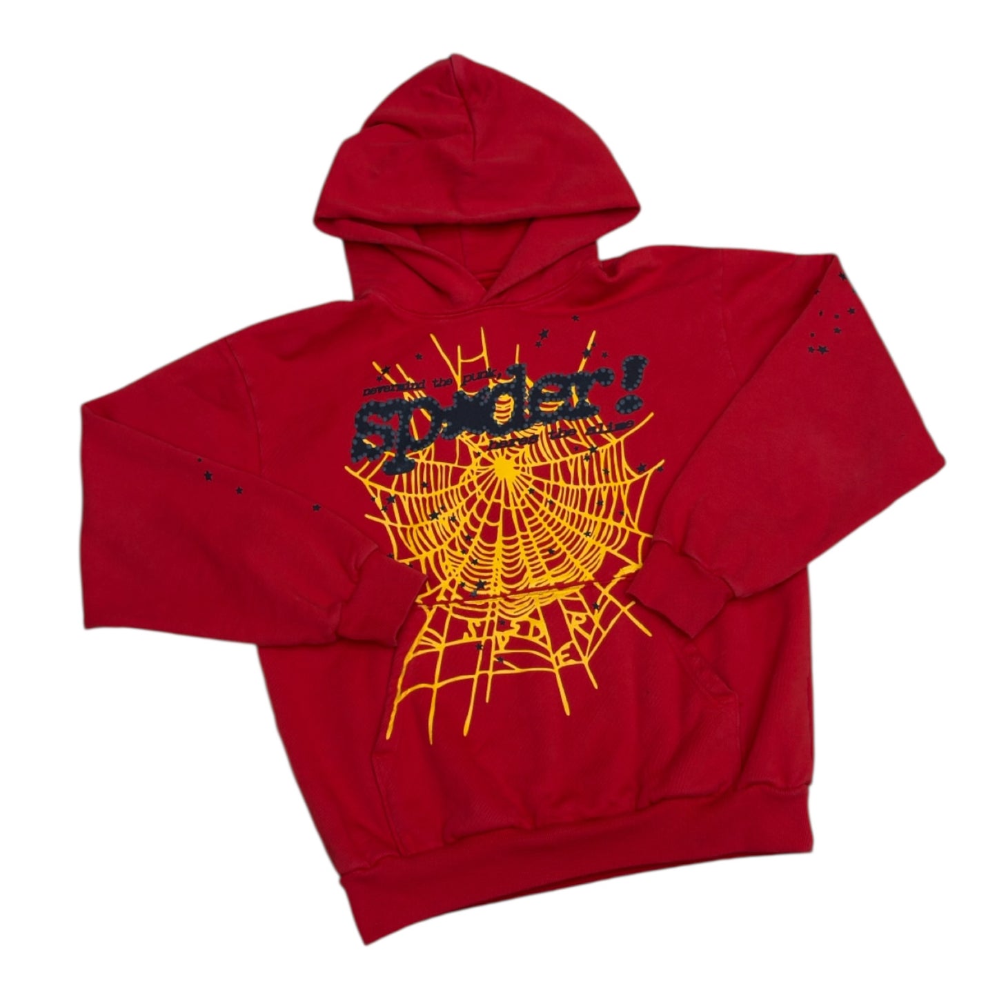 SP5DER P*NK V2 HOODIE RED