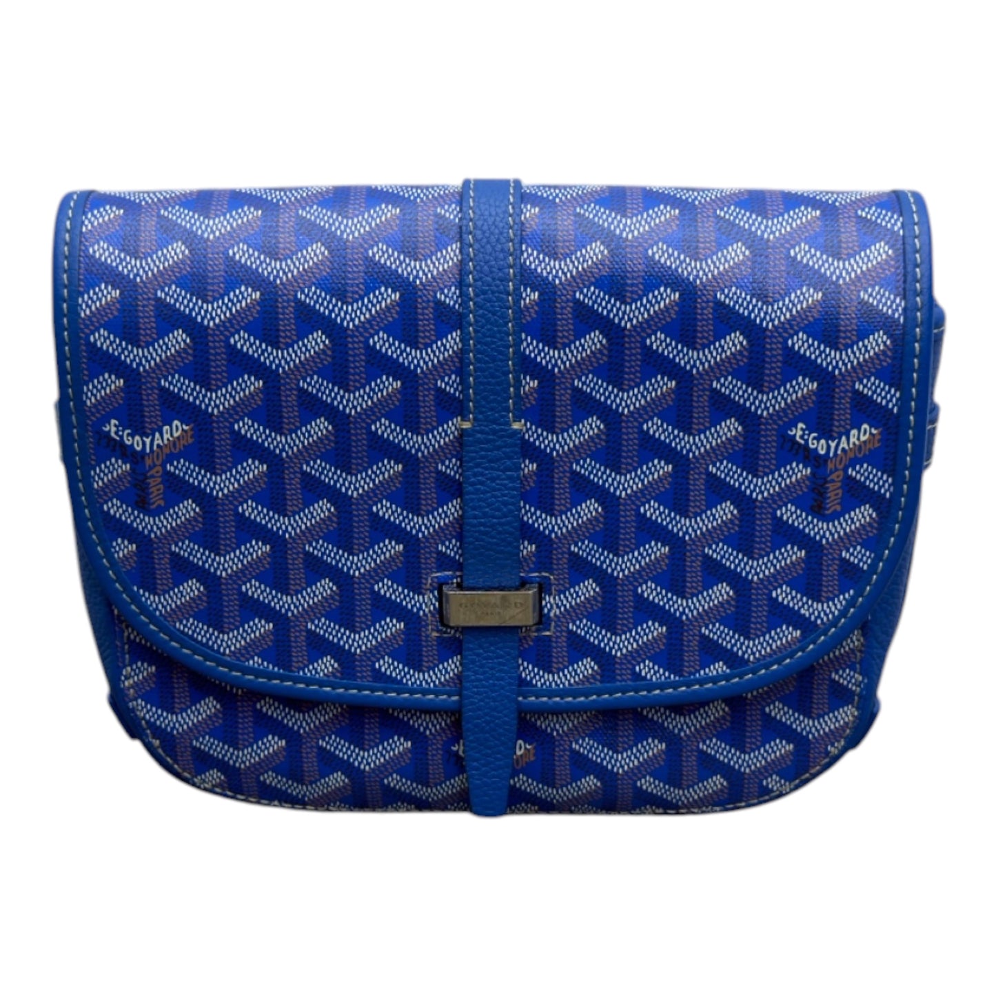 GOYARD BELVEDERE PM BLUE