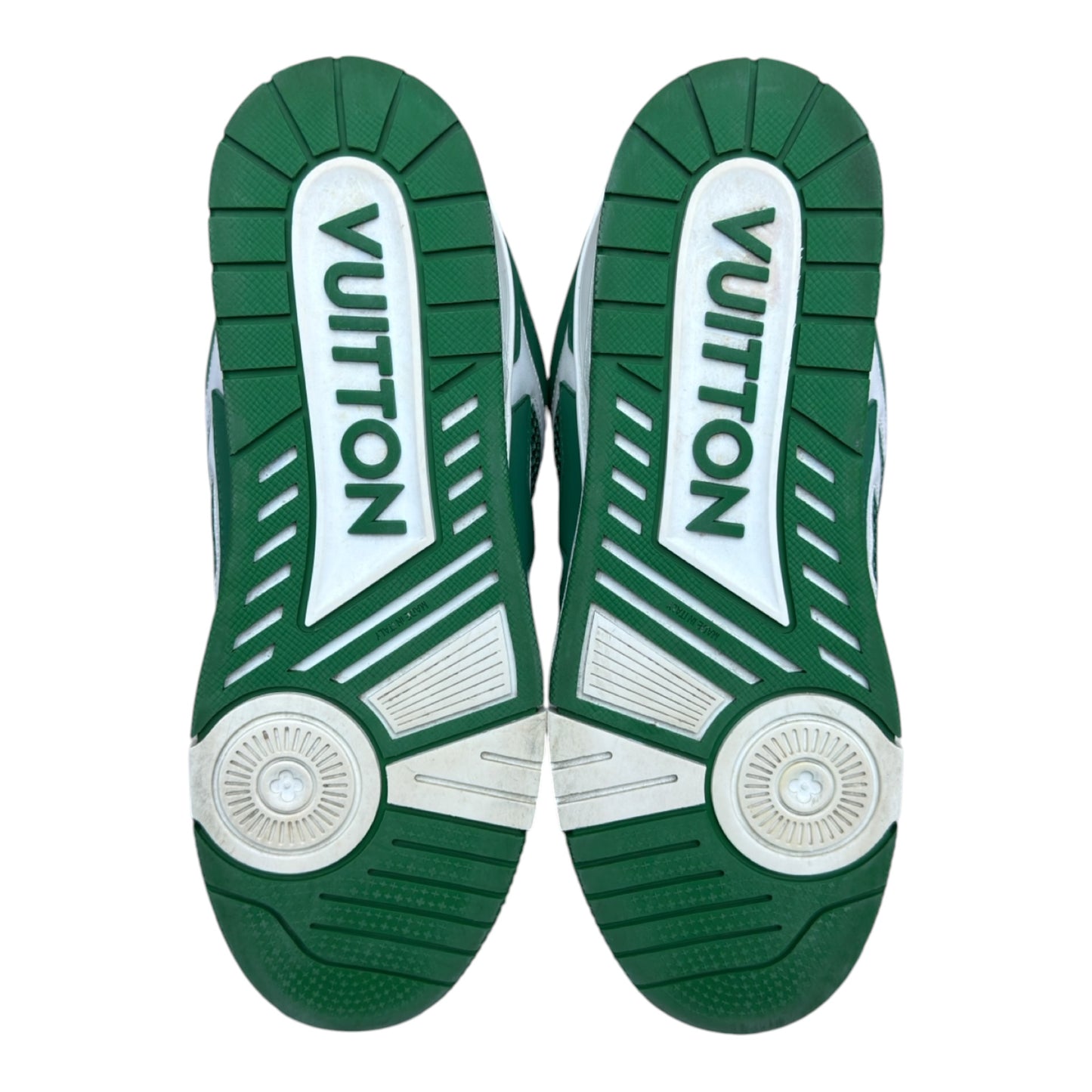 LV SKATE SNEAKER GREEN WHITE