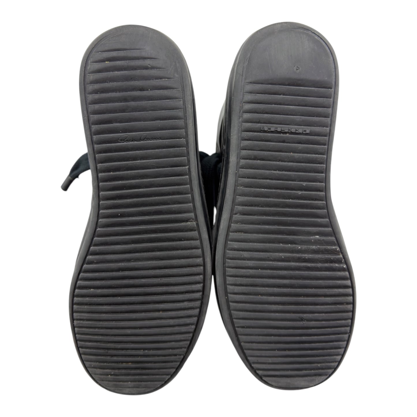 RICK OWENS BLACK TEMPLE JUMBOLACE