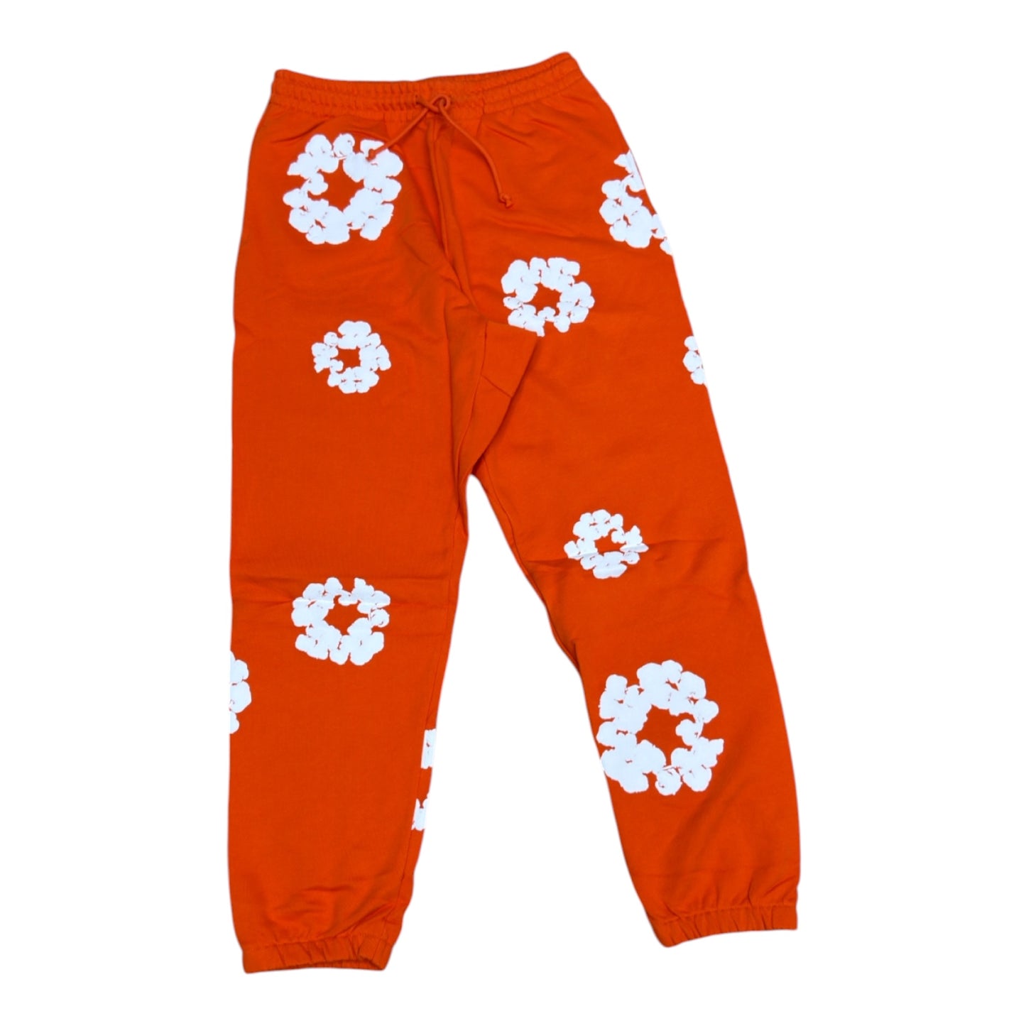 DENIM TEARS SWEATPANTS ORANGE