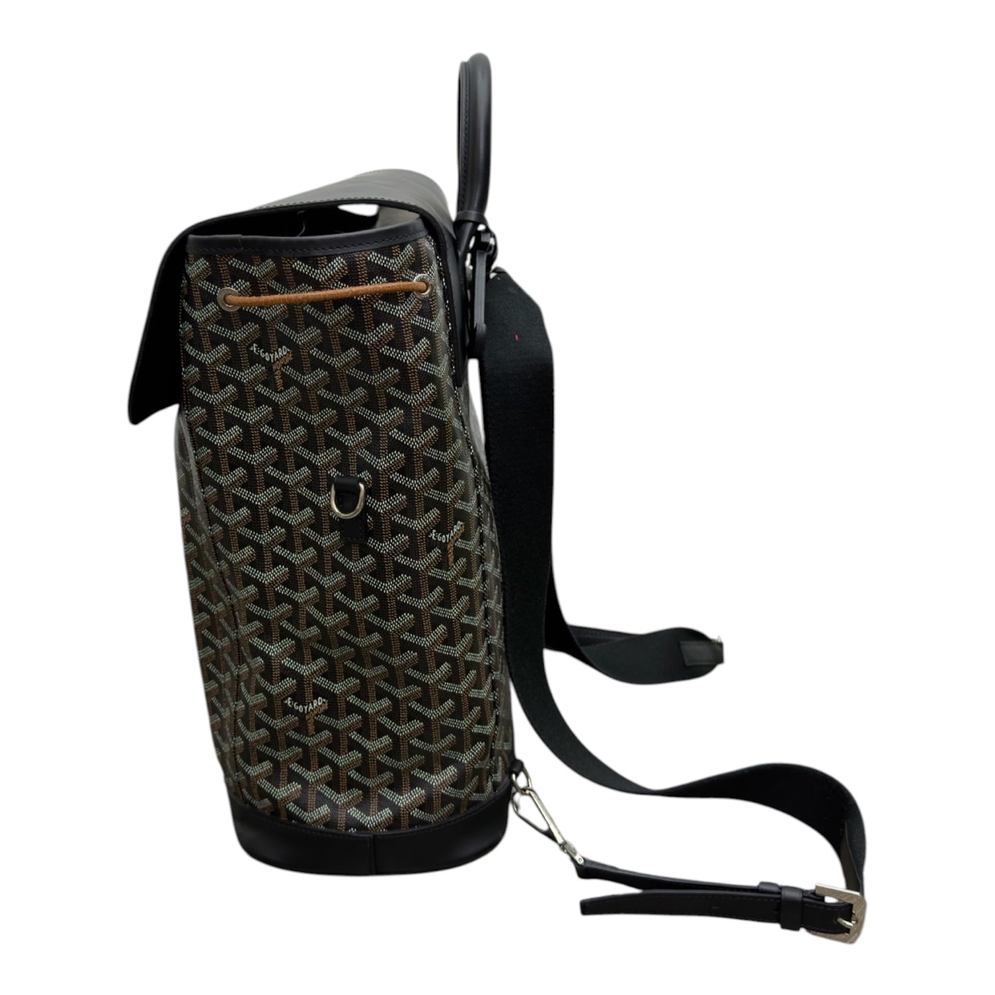 GOYARD ALPIN BACKPACK GOYARDINE BLACK