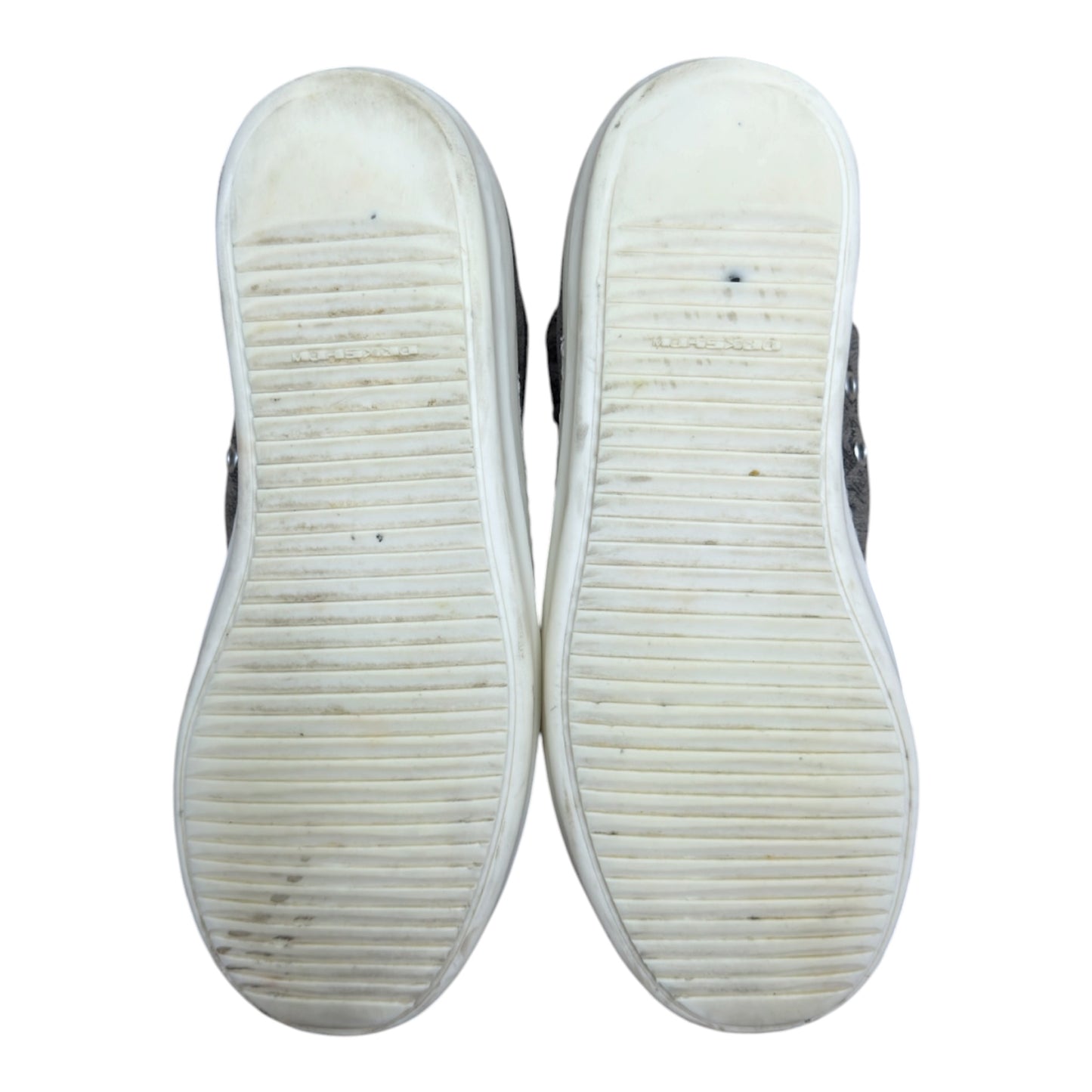 RICK OWENS DRKSHDW LOW BLACK CRACKED PEARL