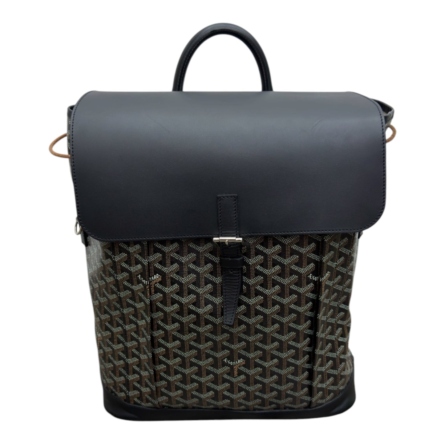 GOYARD ALPIN BACKPACK GOYARDINE BLACK