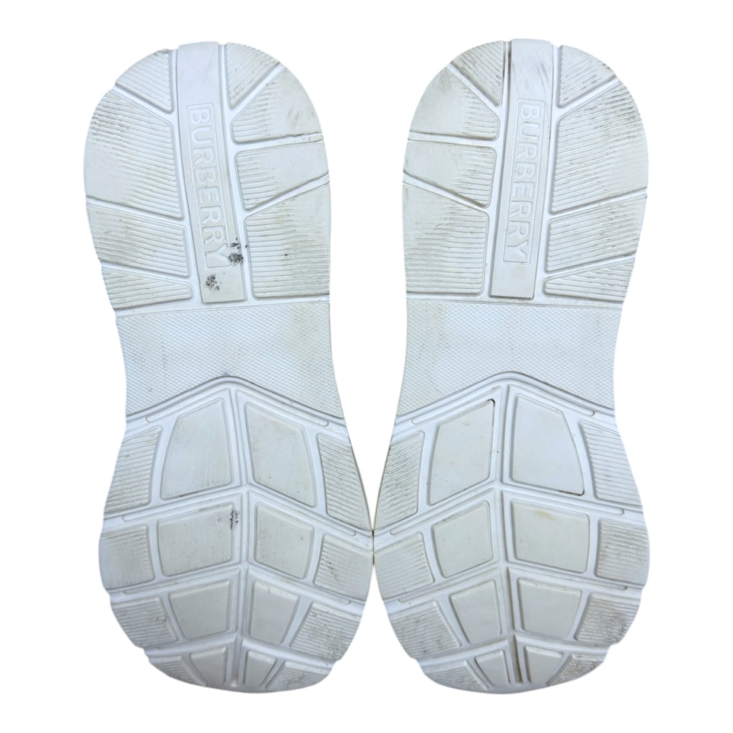 BURBERRY BEIGE CHECK SNEAKERS
