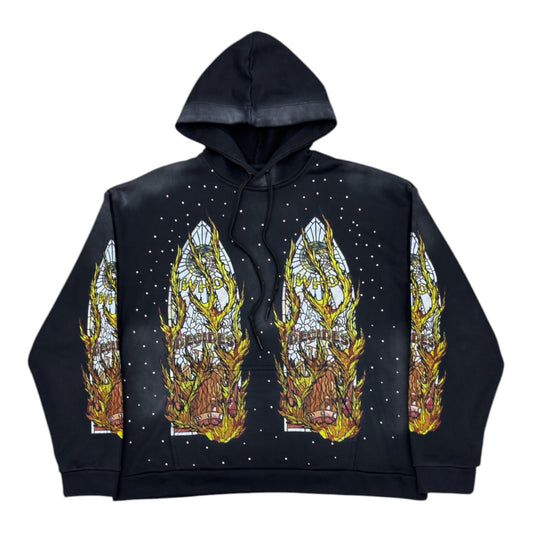 WHO DECIDES WAR FLAME GLOSS PULLOVER