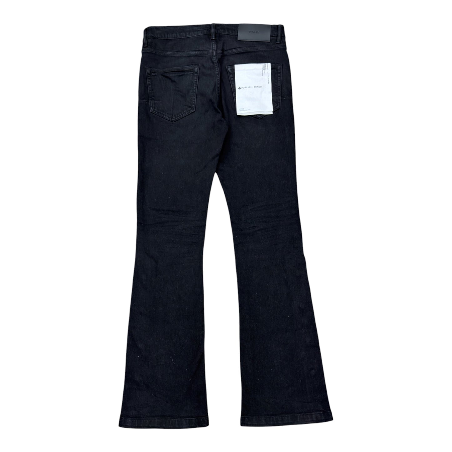 PURPLE CRYSTAL FLARED JEANS